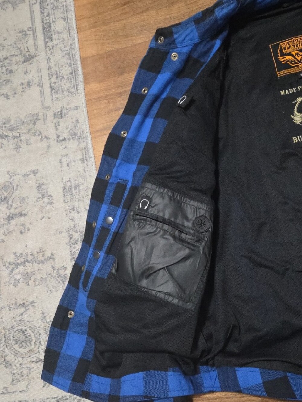Milwaukee Riding Jacket With Insert Pockets - Picture 7 of 11